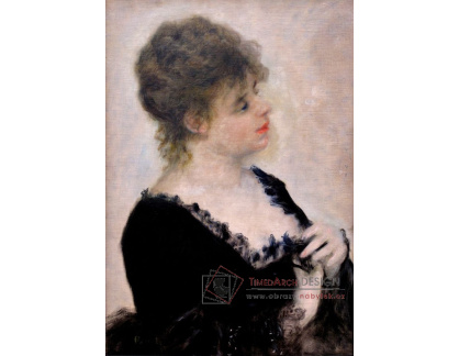 VR14-160 Pierre-Auguste Renoir - Portrét mladé ženy