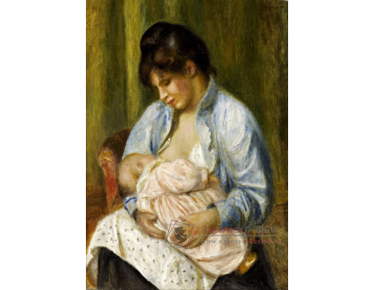 VR14-301 Pierre-Auguste Renoir - Kojící žena s dítětem