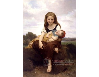 VR15-19 Adolph William Bouguereau - Starší sestra