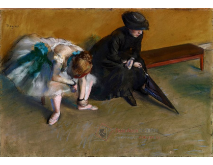 VR6-41 Edgar Degas - Čekání