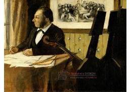 VR6-86 Edgar Degas - Cellist Pilet