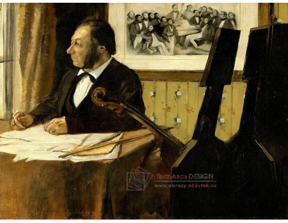 VR6-86 Edgar Degas - Cellist Pilet