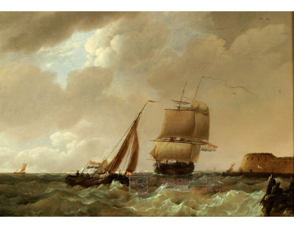DDSO-759 Johannes Hermanus Koekkoek - Rozbouřené moře
