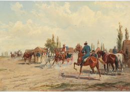 DDSO-1493 Alfred Steinacker - Koňský trh v Aradu