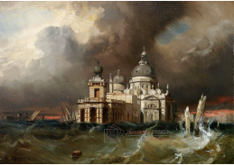 KO IV-277 Jules Romain Joyant - Bouře nad Santa Maria della Salute