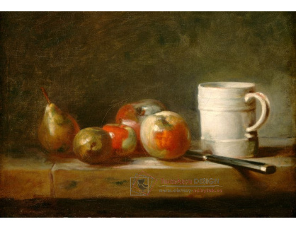 A-2297 Jean-Baptiste-Siméon Chardin - Zátiší s bílým hrnkem