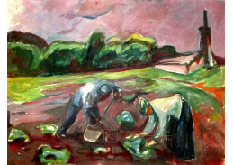 A-5085 Edvard Munch - Práce na poli