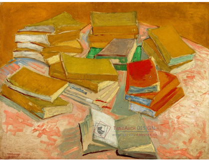 VR2-213 Vincent van Gogh - Zátiší s francouzským romány