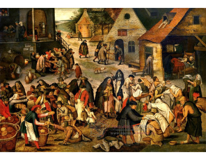 BRG-176 Pieter Brueghel - Sedm skutků milosrdenství
