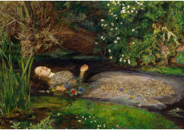 VANG13 John Everett Millais - Ophelie