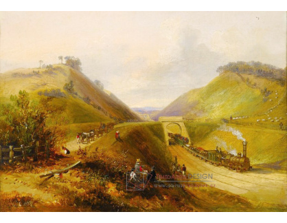KO IV-223 John Wilson Carmichael - Železnice Newcastle-Carlisle roku 1830
