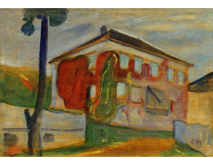 A-5318 Edvard Munch - Červený dům