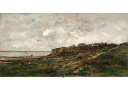 A-7184 Charles Francois Daubigny - Odliv ve Villerville