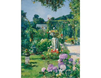A-8583 Maurice Bompard - Kvetoucí květinová zahrada