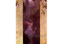 VR3-30 Gustav Klimt - Láska, 60x40 cm