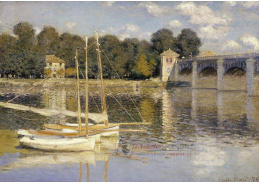 VCM 171 Claude Monet - Lodě v Argenteuil