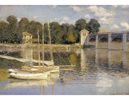 VCM 171 Claude Monet - Lodě v Argenteuil