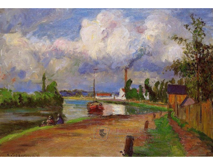 VCP-138 Camille Pissarro - Rybáři na břehu Oise