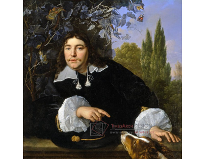 SO XII-370 Bartholomeus van der Helst - Autoportrét