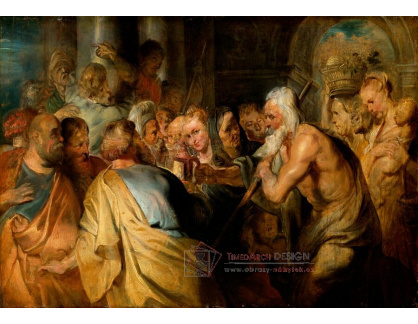 A-7647 Peter Paul Rubens - Diogenes hledající čestného muže