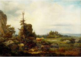 D-8884 Melchior Fritsch - Skalnatá krajina