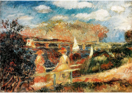 VR14-58 Pierre-Auguste Renoir - Na břehu Seiny v Argenteuil
