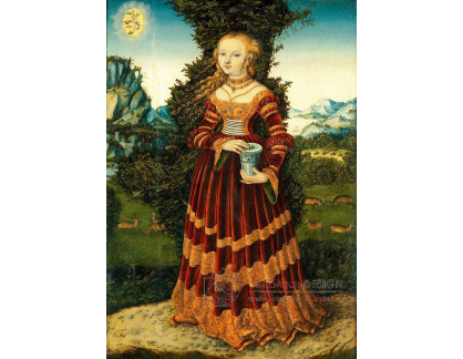 VlCR-40 Lucas Cranach - Marie Magdalena v krajině