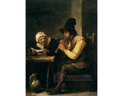 XV-386 David Teniers - Duet