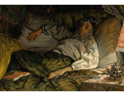 KO IV-36 James Tissot - Odpočívající žena