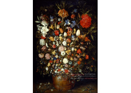 VKZ 495 Jan Brueghel - Květiny v dřevěné váze