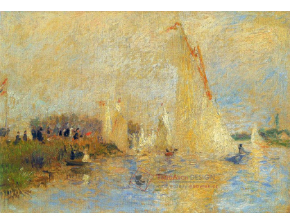 VR14-73 Pierre-Auguste Renoir - Regata v Argenteuil