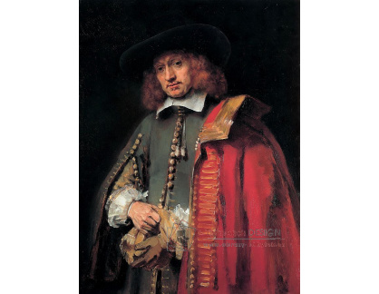 R4-97 Rembrandt - Portrét Jana Six