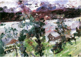 VLC 47 Lovis Corinth - Sníh ve Walchensee