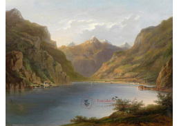 SO XII-193 Hermann Ottomar Herzog - Jezero Lucerne s výhledem na Tellkapelle