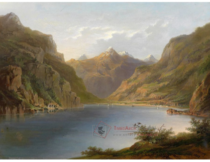 SO XII-193 Hermann Ottomar Herzog - Jezero Lucerne s výhledem na Tellkapelle