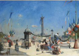 KO IV-339 Louis-Jules Dumoulin - Oslava na Place de la Bastille