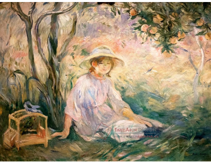 A-3381 Berthe Morisot - Pod pomerančovníkem