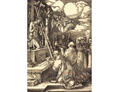 VR12-133 Albrecht Dürer - Mše svatého Řehoře