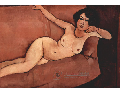 D-6992 Amedeo Modigliani - Akt na pohovce
