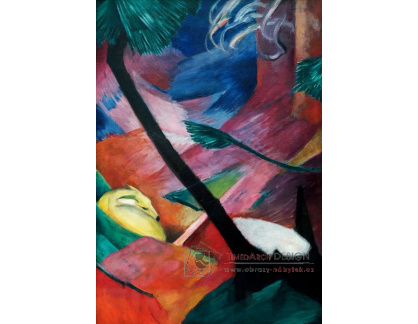 D-7855 Franz Marc - Srnec v lese