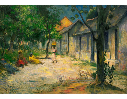 VPG 15 Paul Gauguin - Vesnická krajina na Martiniku