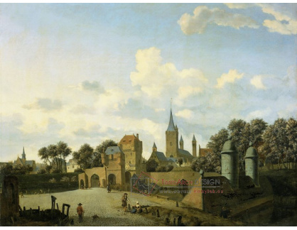 VH303 Jan van der Heyden - Kostel svatého Severina