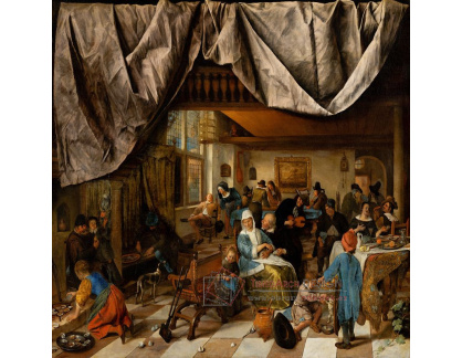 A-1597 Jan Steen - Život člověka