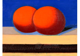 A-3797 Vilhelm Lundstrom - Dva pomeranče na stole