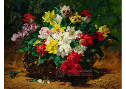 A-8664 Georges Jeannin - Velké zátiší s tulipány