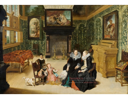 DDSO-4974 Frans Francken a Cornelis de Vos - Rubensův salon