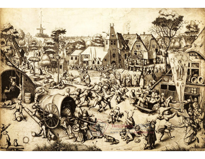 BRG-188 Pieter Brueghel - Trh na den svatého Jiří