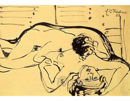 VELK 14 Ernst Ludwig Kirchner - Milenci