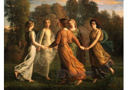 VF01 Louis Janmot - Báseň duše, sluneční paprsky