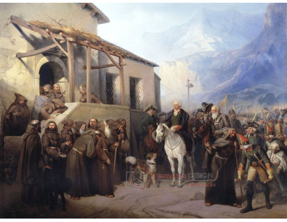 VR300 Adolf Charlemagne - Maršál Suvorov v St. Gothard 13. září 1799